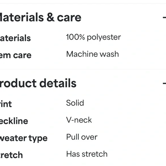 Les Serien V neck sweater Sz M - Picture 2 of 9